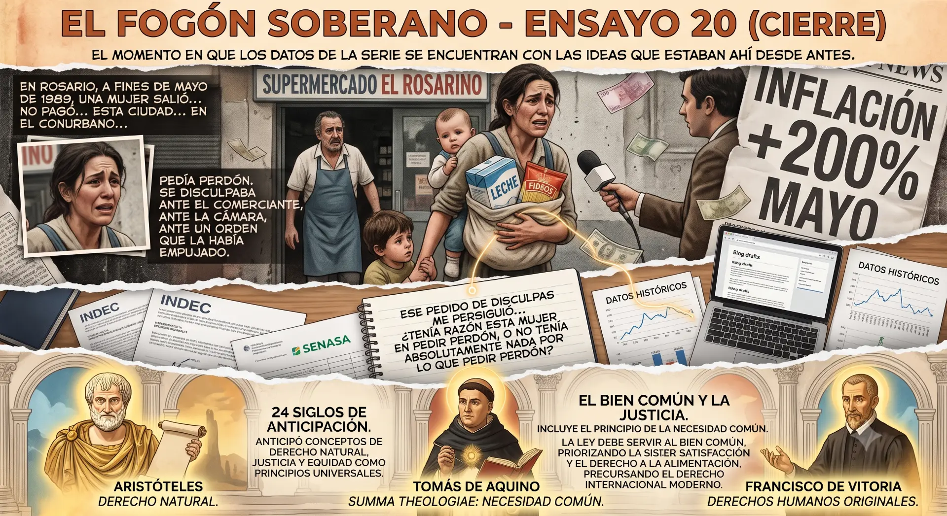 Apertura del ensayo 20: la crisis de 1989 y los fundamentos filosóficos del fogón soberano